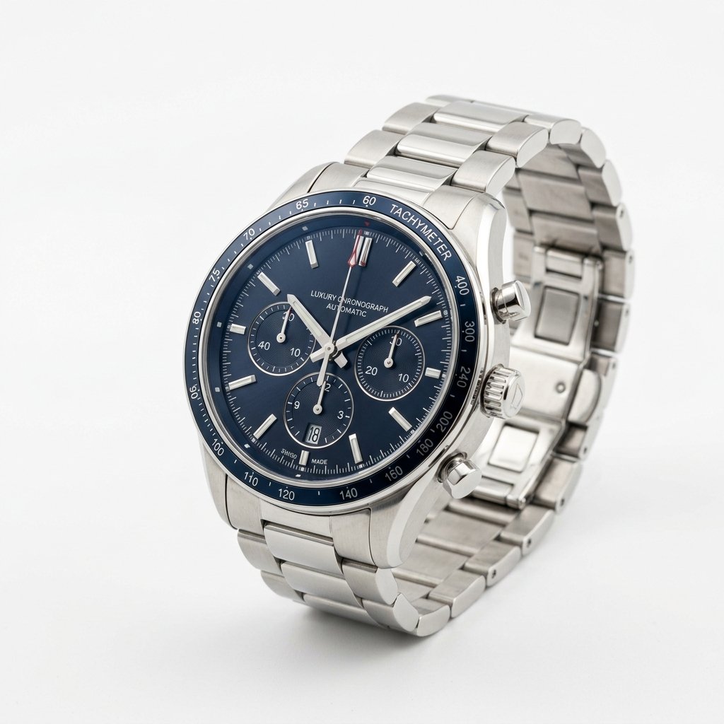 Reloj Cronógrafo de Caballero Acero Inoxidable